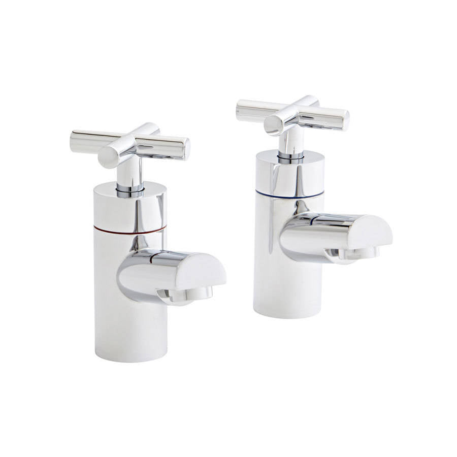 Times Pair Basin Pillar Taps