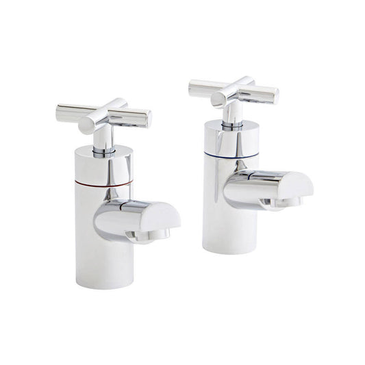 Times Pair Bath Pillar Taps