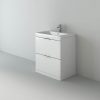 Comet 750mm Luxury Waterproof Vanity Unit & Basin- White