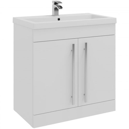 Purity 800mm 2 Door Floor Standing Unit White