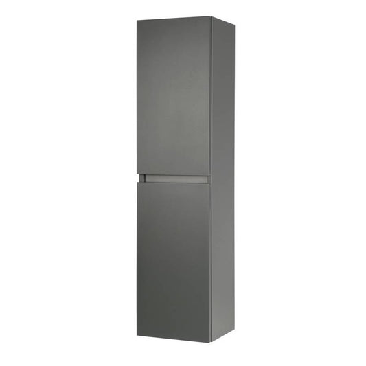 Kore Wall Hung Tall Unit Matt Dark Grey