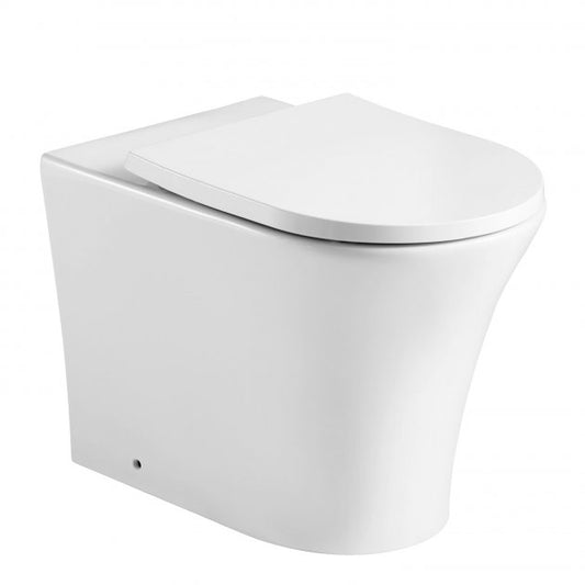 Kameo Back to Wall Rimless Toilet - Soft Close Seat