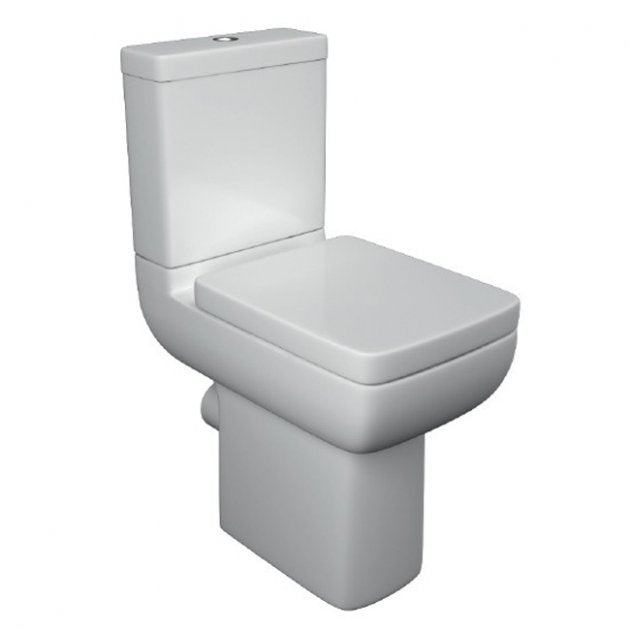 Options 600 Open Back Comfort Height Toilet with Cistern - Soft Close Seat