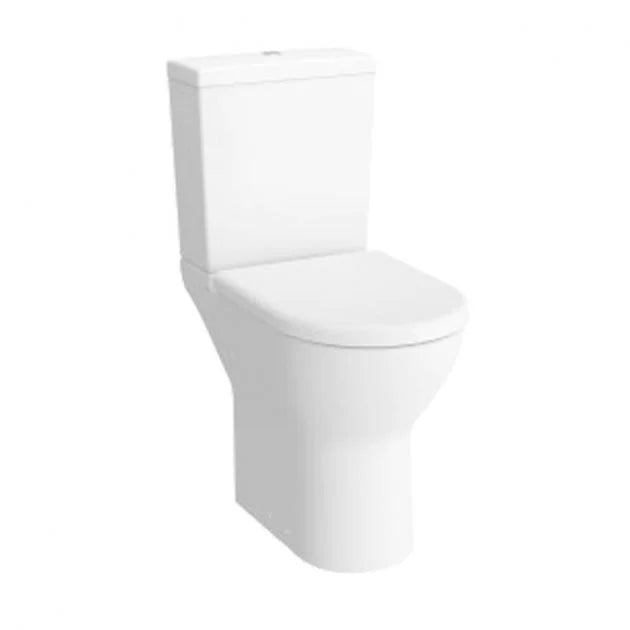 Style Comfort Height Close Coupled Toilet with Push Button Cistern - Soft Close Seat